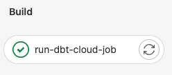 dbt run on merge job in GitLab dbt run on merge job in GitLab